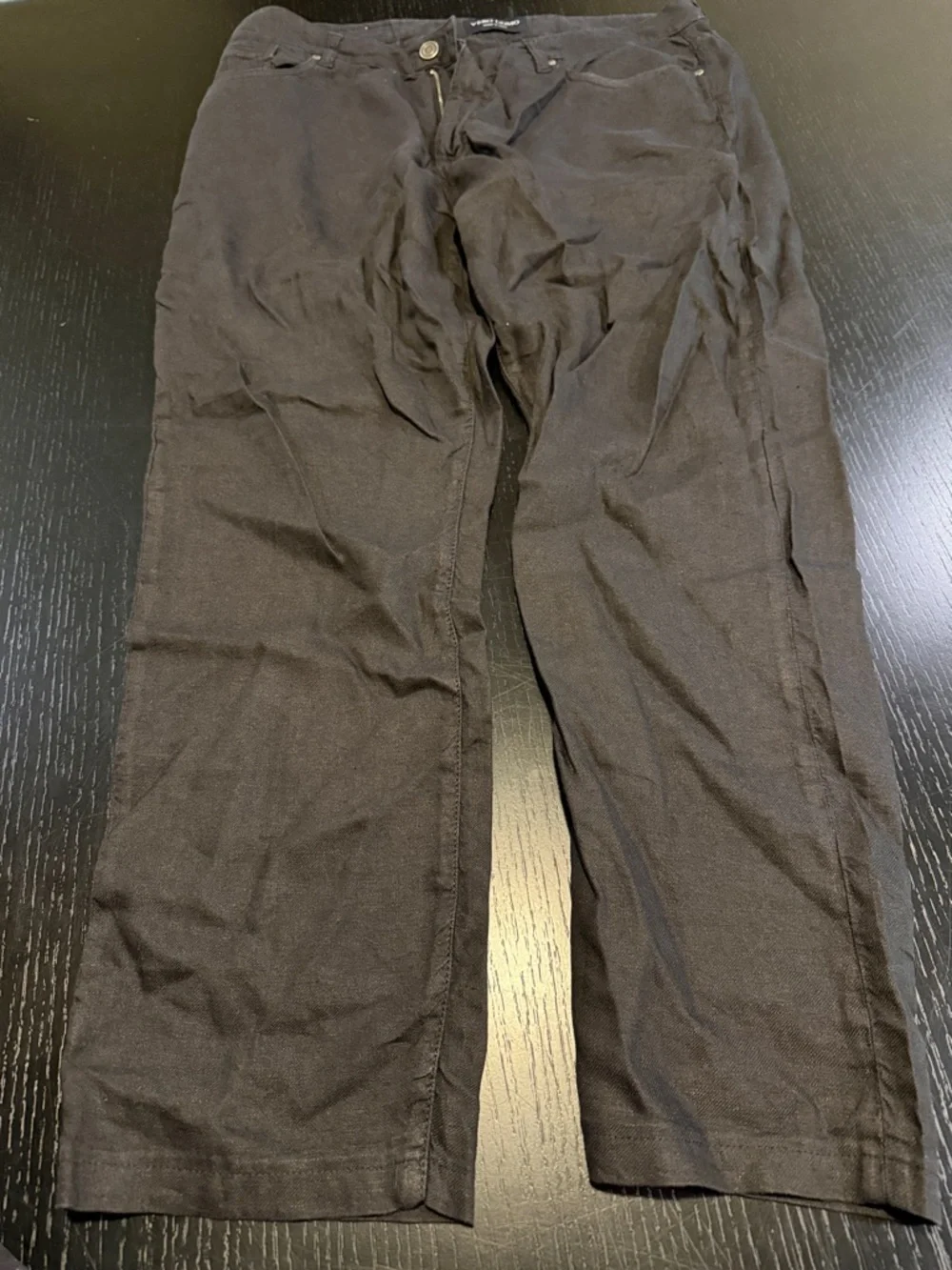 Men's Black Linen Pants
